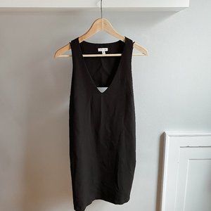 Silence + Noise Black Dress with Cutout Details